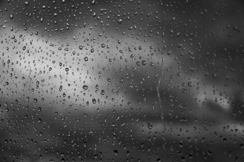 Monsoon rain in Tucson